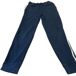 Kids Gap Navy Joggers with Side Stripes